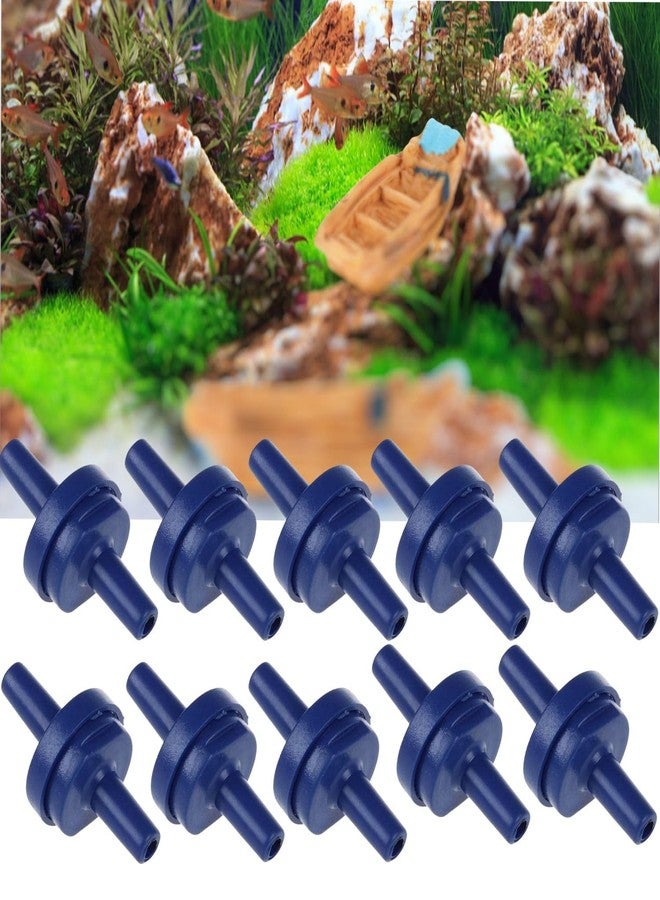 VAYINATO Petzlifeworld One Way Plastic Check Valves For Aquarium Air Pump(Blue)-10 Pieces - Image 1